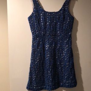 French Connection Dress. Blue. Size 4.